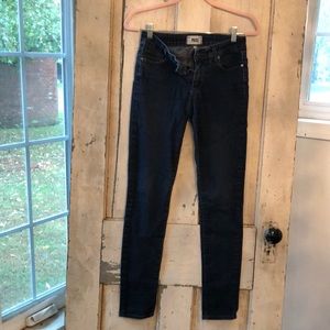 EUC Paige dark wash skinny jeans